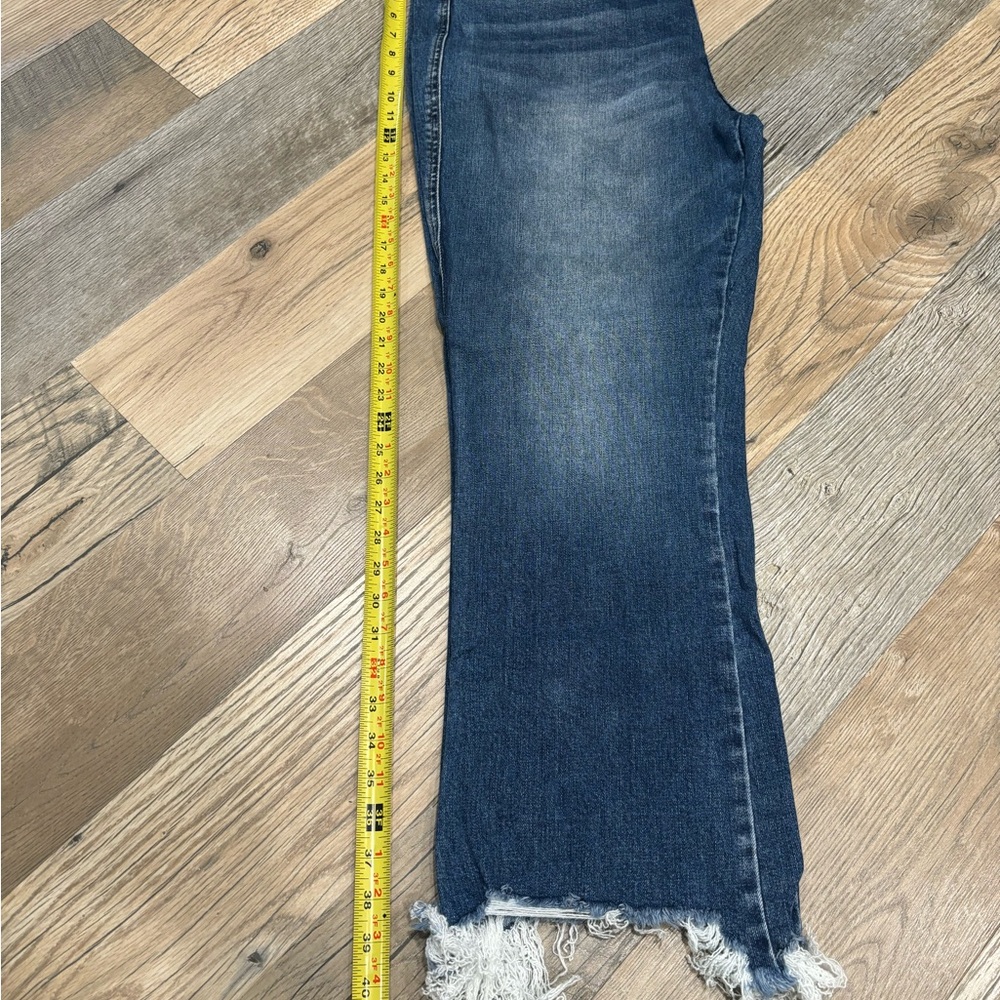 Jeans buckle flying monkey 34 lightened areas backside of pant leg